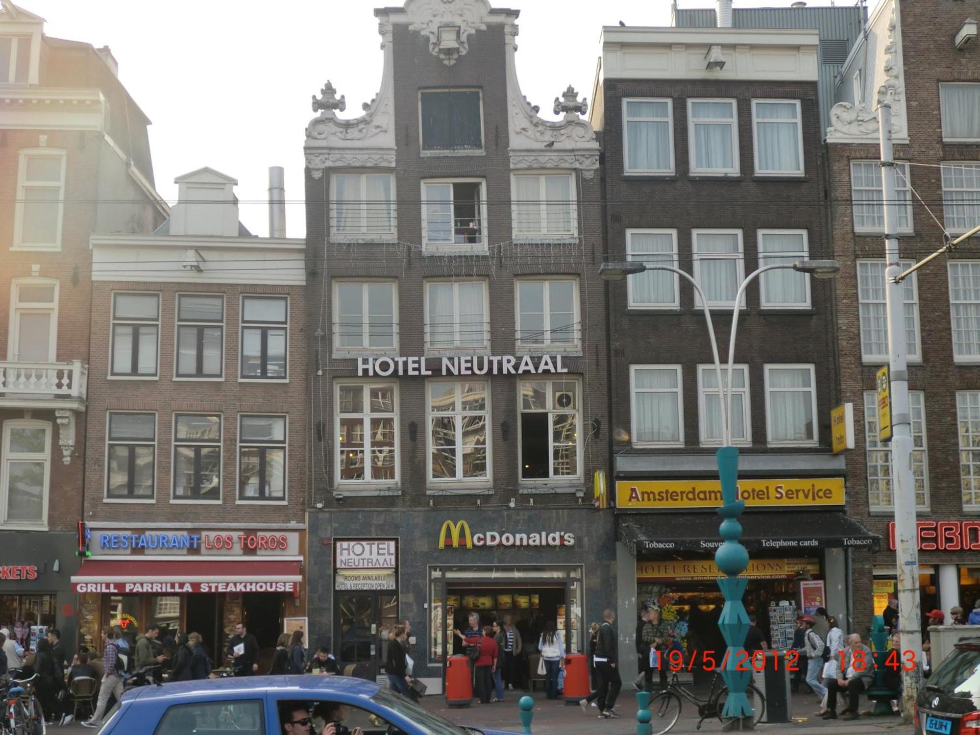Budget Hotel Neutraal Amsterdam Dış mekan fotoğraf